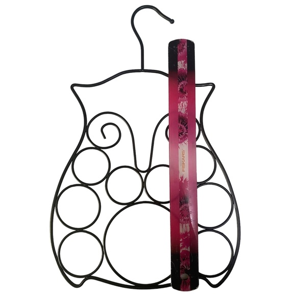 Owl Shaped Scarf/Belt Hanger - Picture 2 of 3